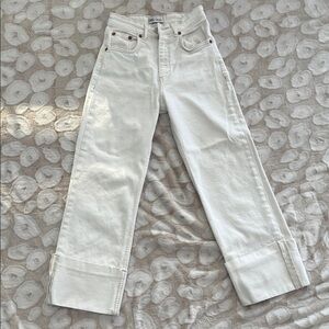Zara Womens White Jeans